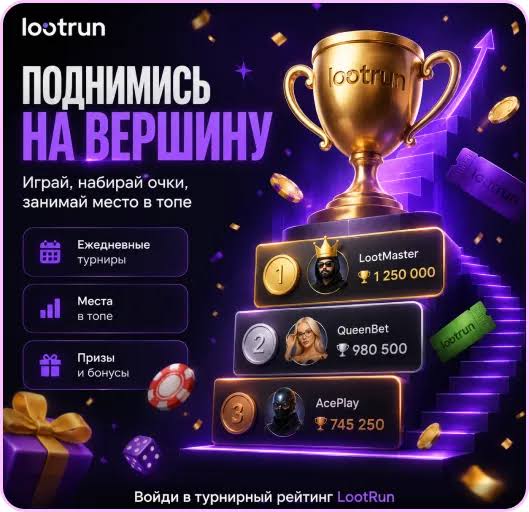 Lootrun — Официальный сайт казино для азартных игр